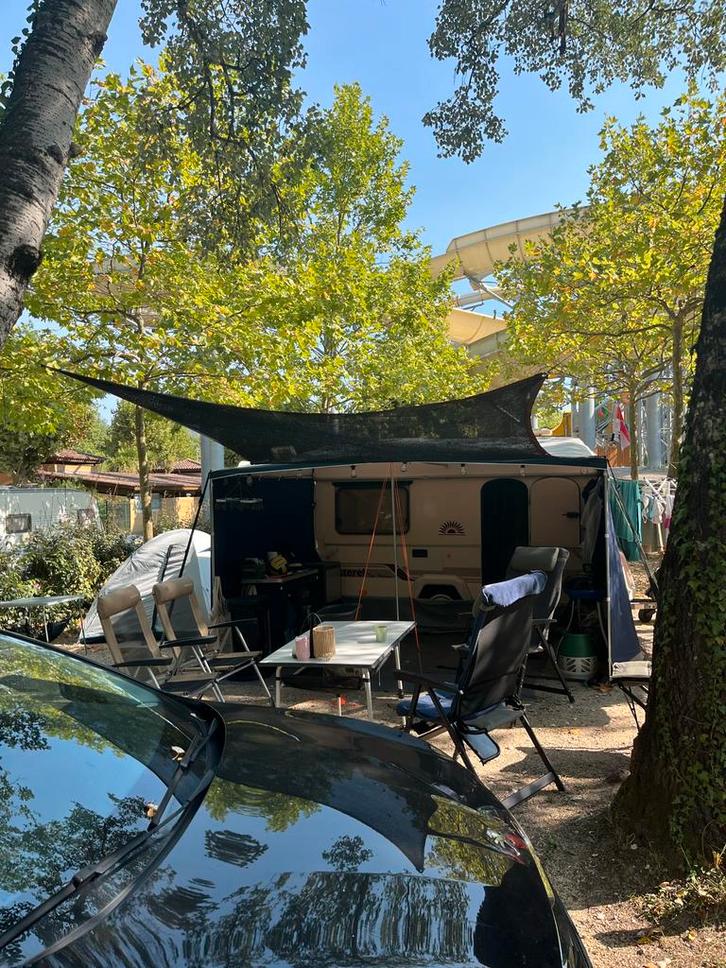 Luifel met 2 op maat gemaakte zijwanden Esterel, Caravans en Kamperen, Caravan accessoires, Zo goed als nieuw, Ophalen