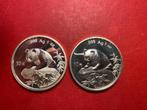 China panda 1999, Postzegels en Munten, Edelmetalen en Baren, Ophalen of Verzenden, Zilver