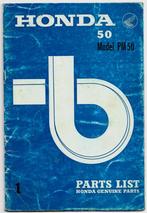 Honda PM50 parts list Cangaro (1292z) bromfiets, Fietsen en Brommers, Handleidingen en Instructieboekjes, Ophalen of Verzenden