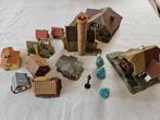 Verzameling huisjes voor treinen of maquette, Hobby en Vrije tijd, Modeltreinen | H0, Overige merken, Gelijkstroom of Wisselstroom