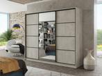 KLEDINGKAST MET TRANSPORT EN MONTAGE, Huis en Inrichting, Kasten | Kledingkasten, Verzenden, Nieuw, 150 tot 200 cm, Met hangruimte