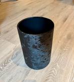 Lampenkap velvet zwart (nieuw), Huis en Inrichting, Lampen | Lampenkappen, 25 tot 50 cm, Zwart, Rond, Nieuw
