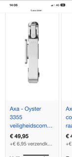 3 Nieuwe Axa Oyster 3355 Raamsluitingen SKG**, Ophalen of Verzenden, Nieuw, Overige materialen, Slot
