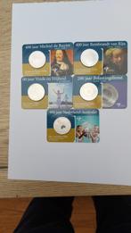 5 zilveren euromunten, Koningin Beatrix, Zilver, Euro's, Ophalen of Verzenden