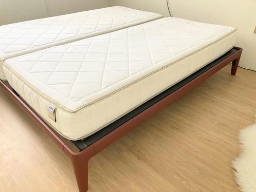Auping Essential 180x200 met bodems en matrassen, Huis en Inrichting, Slaapkamer | Bedden, Zo goed als nieuw, Tweepersoons, 180 cm