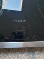Bosch elektrische kookplaat glaskeramiek, 60cm, inbouw, Witgoed en Apparatuur, Kookplaten, Gebruikt, Inbouw, Gas, 4 kookzones