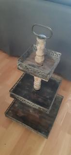 Grote houten etagere, Huis en Inrichting, Woonaccessoires | Etagères, Ophalen, Gebruikt