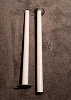 2 Adils ikea tafelpoten, Ophalen, Rond, 50 tot 100 cm, 50 tot 100 cm