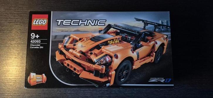 42093 - Chevrolet Corvette ZR1 - 2019, Kinderen en Baby's, Speelgoed | Duplo en Lego, Nieuw, Lego, Complete set, Ophalen of Verzenden