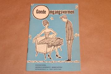 Goede omgangsvormen - Bodewitz Winschoten 1965 !! beschikbaar voor biedingen
