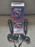 Let's Sing 2024 + 2 mics - Nintendo Switch - als nieuw!, Ophalen, Muziek, Online, Nieuw