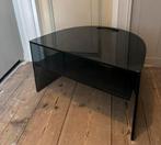 Jaren ‘80 glazen TV meubel, 50 tot 100 cm, Glas, Minder dan 100 cm, 25 tot 50 cm