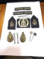 TECHNISCHE TROEPEN VERZAMELING EMBLEMEN MILITAIR, Verzamelen, Verzenden, Landmacht, Nederland, Embleem of Badge