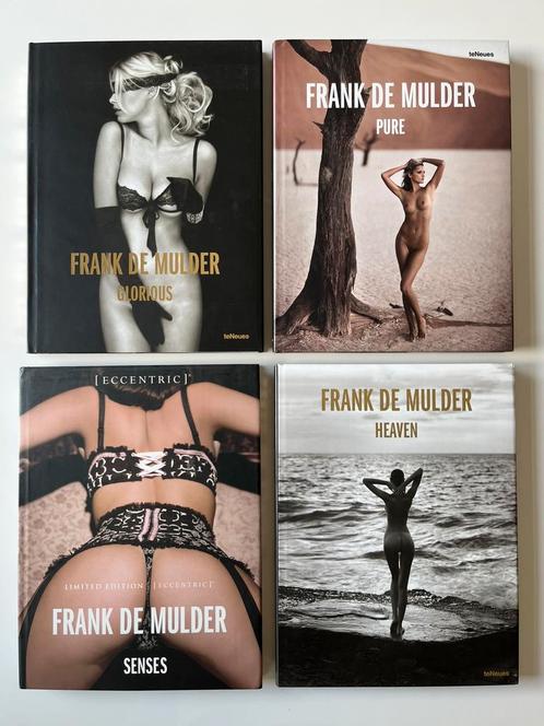 Vier fotoboeken van Frank De Mulder; waarvan 2 gesigneerd!, Boeken, Kunst en Cultuur | Fotografie en Design, Zo goed als nieuw