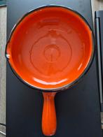 Oranje Aardewerken Pan - 28cm, Verzenden