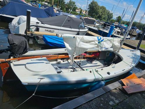 Randmeer classic, Watersport en Boten, Open zeilboten, Zo goed als nieuw, Randmeer, 6 meter of meer, Polyester, Buitenboordmotor