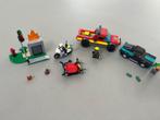 Lego City Brandweer & Politie achtervolging, Ophalen of Verzenden, Gebruikt, Complete set, Lego