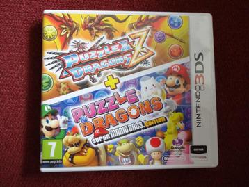 3DS Puzzle Dragons Z + Puzzle & Dragons Super Mario Bros. beschikbaar voor biedingen