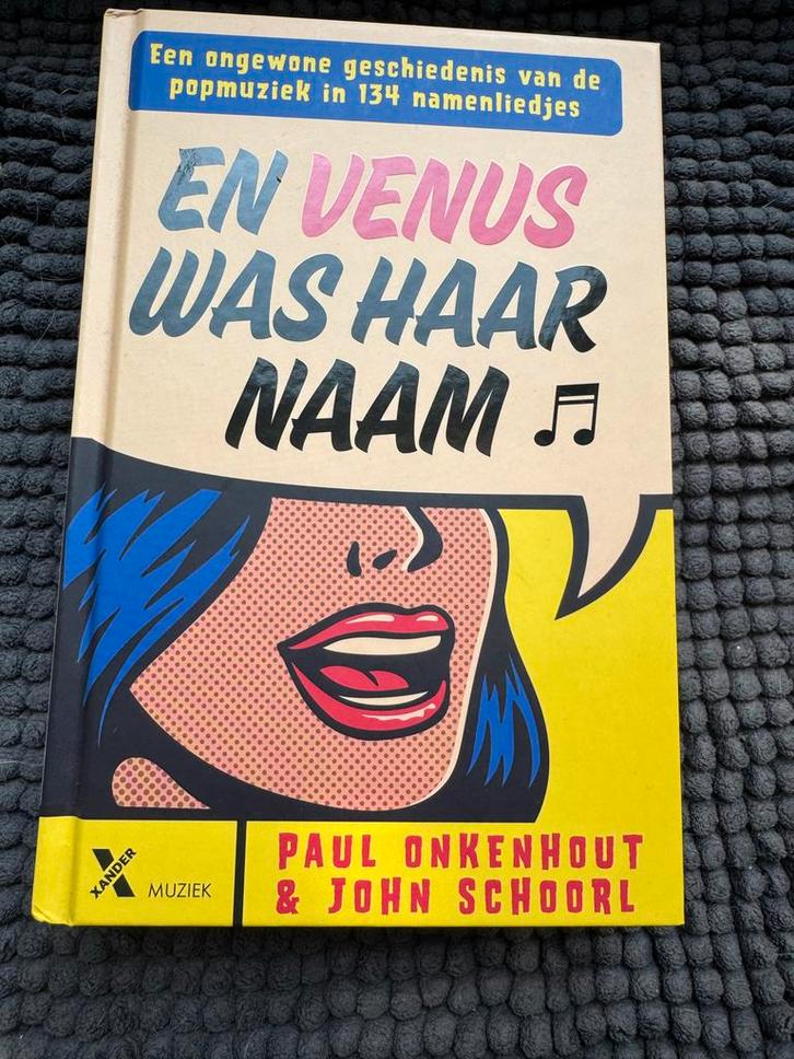 En Venus Was Haar Naam - Popmuziek Boek, Boeken, Muziek, Zo goed als nieuw, Overige onderwerpen, Verzenden