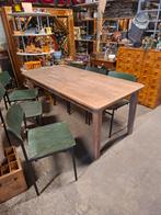 Grenen eettafel, Ophalen