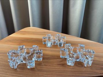 Design Waxinelichthouders “puzzle me” beschikbaar voor biedingen