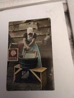 ZEELAND.  MEISJE. AAN DE WAS, Ophalen of Verzenden, Voor 1920, Zeeland