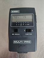 GOSSEN MULTI-PRO (Multisix) Digitale (flits-)lichtmeter, Ophalen of Verzenden, Zo goed als nieuw, Overige merken