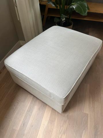 Ikea Kivik voetenbank met opbergruimte beige izgs - afbeelding 2