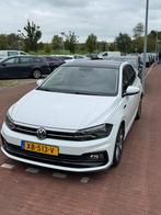 Volkswagen Polo 1.0 R-line, Auto's, Voorwielaandrijving, Zwart, Start-stop-systeem, Wit