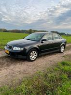Audi A4 1.6 75KW 2002 Zwart, Auto's, 65 €/maand, 680 kg, 4 cilinders, Zwart
