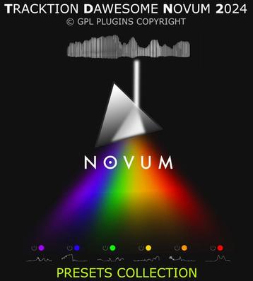 Tracktion Dawesome Novum Software Synthesizer + Presets