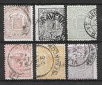 Nvph 13-18 gebruikt cw 334,00 E, Postzegels en Munten, Ophalen of Verzenden