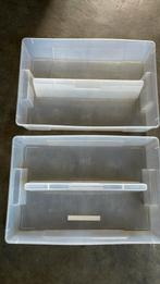 Ikea Samla stapelbak 2stuks opstalebaar, Doe-het-zelf en Verbouw, Kratten en Dozen, Ophalen, Doos, Minder dan 35 cm, Minder dan 50 cm