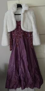 Carnavalsjurk met bontjasje (allebei maat M), Kleding | Dames, Overige Dameskleding, Ophalen, Gedragen