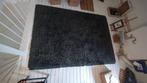 Donkergrijs/blauw hoogpolig vloerkleed – 170x240 cm, Ophalen, Blauw, Rechthoekig, 200 cm of meer