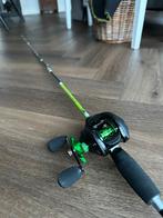 Gloednieuwe Jerkbait Hengel, Ophalen of Verzenden, Nieuw, Complete set