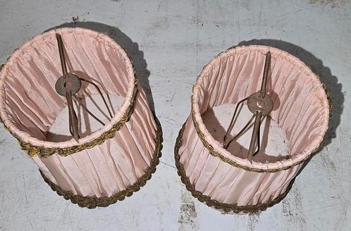 boudoir lampekapjes LAATSTE STUKS poederroze, Antiek en Kunst, Curiosa en Brocante, Ophalen of Verzenden
