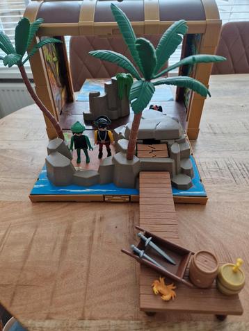 Playmobil Pirateneiland Schatkist Set Compleet beschikbaar voor biedingen
