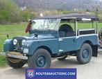 Land Rover Series 1 | 1955 | Route 66 Auctions, Auto's, Oldtimers, Land Rover, Overige carrosserieën, Zwart, Bedrijf