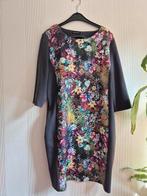 Grijze jurk/ tuniek met bloemen, maat 46, High Fashion, Maat 46/48 (XL) of groter, Ophalen of Verzenden, Grijs