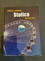 Statica studieboek Russell C. Hibbeler, Ophalen of Verzenden, Zo goed als nieuw, Werktuigbouwkunde, Russell C. Hibbeler