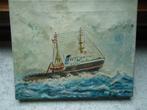Sleepboot Clyde in aktie op volle zee. Fraai maritiem werk, Verzenden, Gebruikt, Motorboot, Overige typen