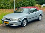 Bijzondere Saab 9-3 2.0 I Cabrio AUT orig. NL, 730 kg, 74 €/maand, Zwart, 4 cilinders