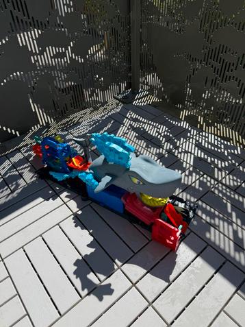 Hotwheels ultra shark car wash racebaan (NIEUW) beschikbaar voor biedingen