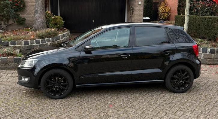 Volkswagen Polo 1.2 TSI 66KW 2013 Zwart, Auto's, Volkswagen, Particulier, Polo, Airbags, Airconditioning, Android Auto, Apple Carplay