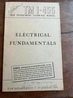 WO2 Amerikaans voorschrift electra voertuigen techniek radio, Verzamelen, Militaria | Tweede Wereldoorlog, Amerika, Ophalen of Verzenden