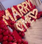 Marry me licht letters huren aanzoek huwelijk valentijnsdag, Hobby en Vrije tijd, Feestartikelen | Verhuur, Ophalen of Verzenden