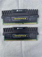2x Computergeheugen Corsair Vengeance 4GB, Computers en Software, RAM geheugen, Ophalen, Gebruikt, DDR3, Desktop