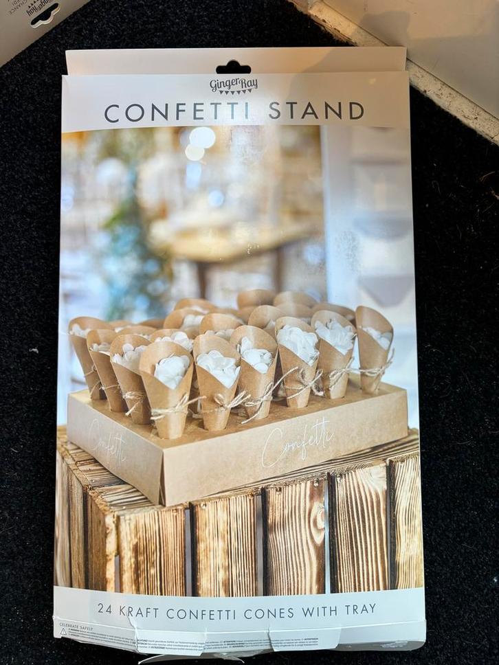 Confetti Set - Nieuw! Standaard, zakjes en confetti, Hobby en Vrije tijd, Feestartikelen, Nieuw, Feestartikel, Geboorte of Huwelijk