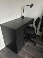 Ikea Bureau met lamp en stoel, Ophalen, Gebruikt